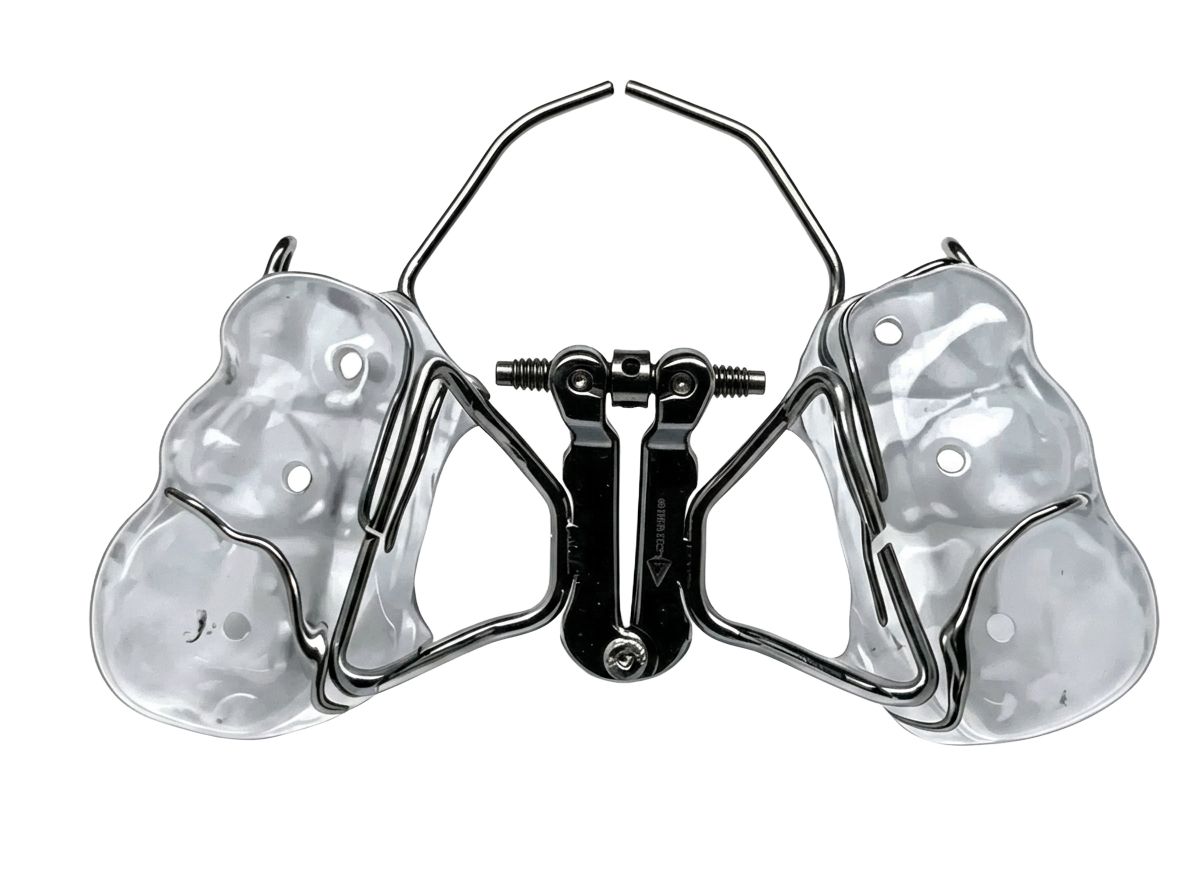 Transparenter 3D-gedruckter Aligner